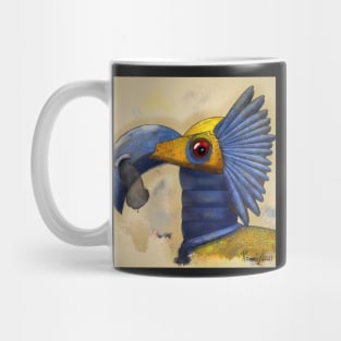 Portrait of a Mech Bird Mug